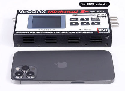 Best HDMI modulator compact dimensions 7.5 x 4.5 x 1.2 inches