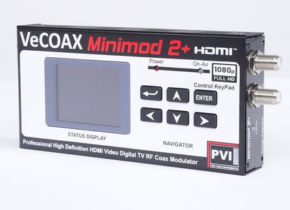 HDMI modulator professional build quality right side ventilation