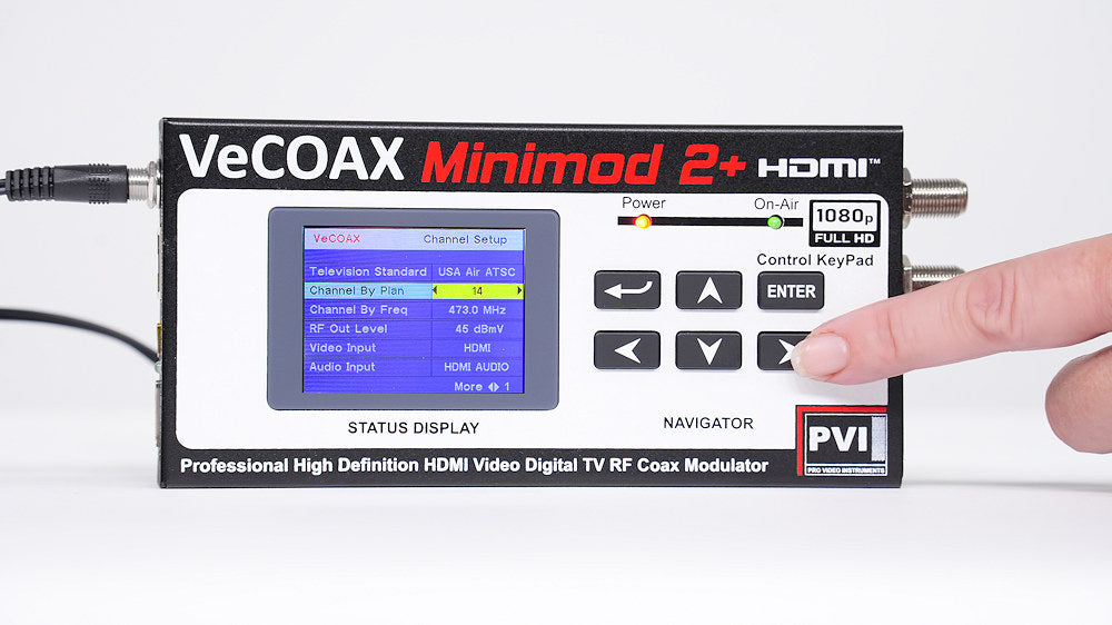 VeCOAX MINIMOD 2+ best HDMI RF modulator