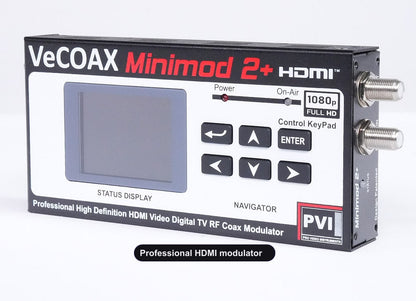 Professional HDMI modulator professional build quality right side ventilation
